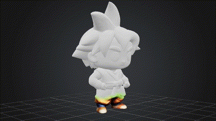 Meshy-Google-Chrome-2024-10-27-11-15-07.gif Chibi Son Goku: 3D Print Model for Fans!" 🐉✨