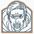 GIF.gif STL file ERWIN 2 / COOKIE CUTTER SHINGEKI NO KYOJIN・3D print design to download