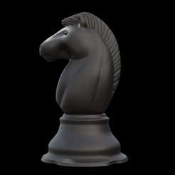 ezgif.com-gif-maker.gif Fichier STL gratuit Cheval d'échecs・Design pour imprimante 3D à télécharger, JuniorKA