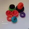 Finger-Spinner-GifVid.gif Finger Spinners Print-in-Place Fidget Toy for Fun ADHD Anxiety Relief