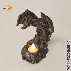 ezgif.com-animated-gif-maker.gif Dragon Candle Holder