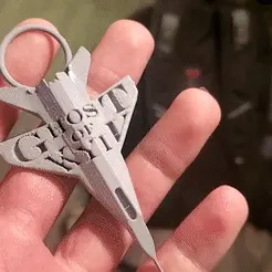 20220226_203724_3.gif Ghost of Kyiv 3D file Keychain