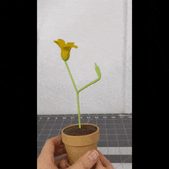 ezgif.com-optimize.gif STL-Datei Wütende Blume (TikTok)・3D-druckbare Vorlage zum herunterladen