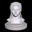 danrys.gif Archivo STL gratis BUSTO DAENERYS TARGARYEN NIÑO - MODELO IMPRIMIBLE 3D・Diseño imprimible en 3D para descargar