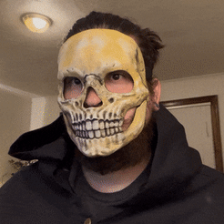 ezgif.com-gif-maker-12.gif Fichier STL Masque crâne articulé・Objet pour imprimante 3D à télécharger, punchnate