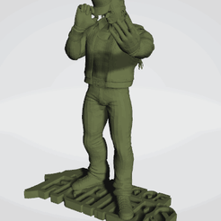 terry-comon.gif Archivo STL TERRY (Lucha común) - K.O.F・Plan de impresión en 3D para descargar, skykingz