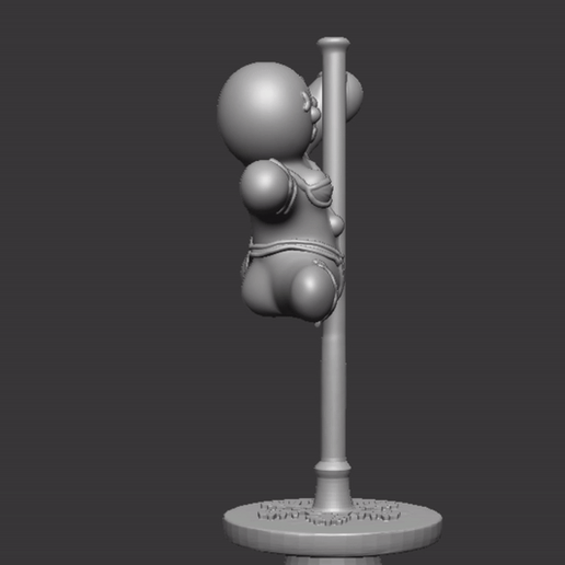 ezgif-2-938ec755f7.gif Adorno navideño para el árbol Gingy Poledancer