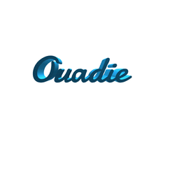 Ouadie.gif STL file Ouadie・3D printable design to download