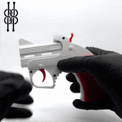 ezgif.com-optimize-7.gif STL file MAMA BEAR GUN REPLICA・3D printer design to download