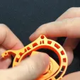 Keychain-MazdaRotaryEngine.gif Keychain - Mazda Rotary Engine (Print-in-Place)