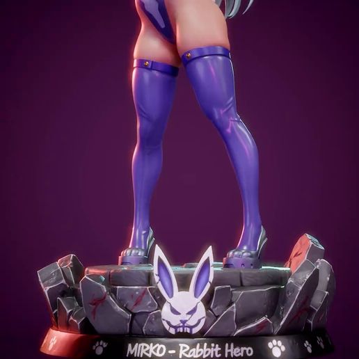 🐇 Rumi Usagiyama (Mirko) - My Hero Academia | CWS Custom Rabbit Hero ...