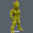 Vegeta.gif Fichier STL Vegeta (Impression facile sans support)・Objet pour impression 3D à télécharger