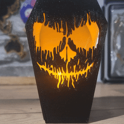 Ataúd.gif Fichier STL Cercueil d'Halloween・Objet imprimable en 3D à télécharger