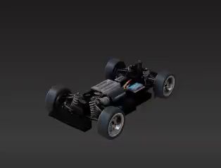 🏎️ 1/10 Scale RC Racer Electronics & Drivetrain for Dioramas・ STL File ...