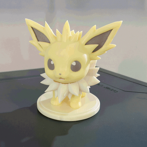 Baby Jolteon Pokemon | Multicolour & Single Colour