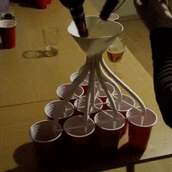 ezgif-5-4a8a157bd6.gif STL file Beerpong Cup Dispenser・3D printable design to download, PersonomicPaul