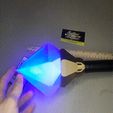 20240117_061751.gif LED Mage Cosplay Staff! Color Changing Light up Scepter/Verge/Wand Costume Prop for Comic-con & Halloween