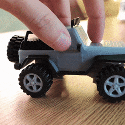 Jeep_GIF.gif 3D-Datei RC Jeep Model (3D Printable)・Modell für 3D-Drucker zum Herunterladen