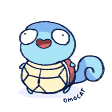 squirtle-derp.gif Suporte Alexa Echo Dot 4a e 5a Geração Silly Squirtle