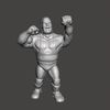 GIF.gif Fichier STL WWF WWE SIMBA PIT HAMMER WENTOYS SERIES 1 HASBRO WRESTLING CHAMPS・Plan pour imprimante 3D à télécharger, vadi