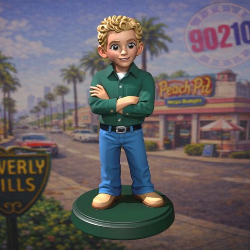 0001-0180.mp4 STEVE SANDERS - BEVERLY HILLS, 90210 - 3D figure Infinity/Disney style