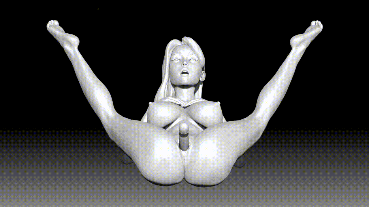 tz.gif Fichier 3D Une fille coquine et amusante・Plan à imprimer en 3D à télécharger, NaughtyPeach