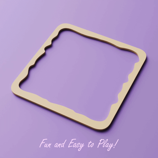 Colorful Dog Tesselation Puzzle - Interlocking Puppy