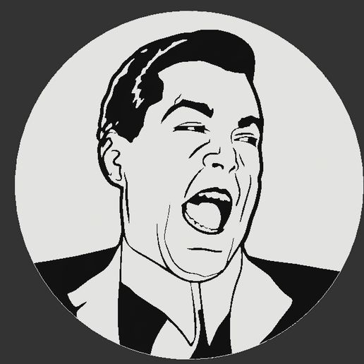 ray-liotta-laughing.gif Ray Liotta Laughing Meme - Poker Chip