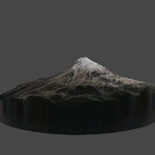 Pico de Orizaba Volcano (Citlaltépetl) 3D model