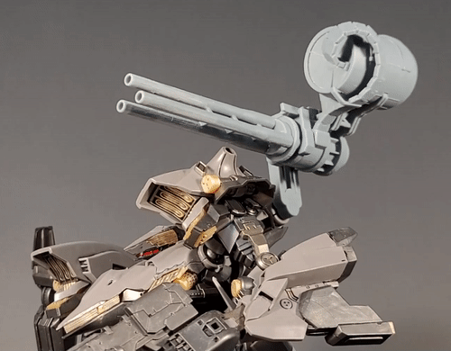 Cannonmovment.gif STL-Datei Bewaffnete Kern-Gatling-Kanone・Modell für 3D-Drucker zum Herunterladen, BearToTheThrone
