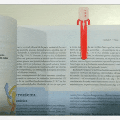 GIF-suero.gif Archivo STL Marcador de libros enfermería・Modelo para descargar y imprimir en 3D