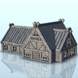 GIF-B15.gif Large town hall with wooden roof (15) - Warhammer Age of Sigmar Alkemy Lord of the Rings War of the Rose Warcrow Saga