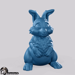 1_GIF.gif Free STL file Easter Bunny - Egg Box・Design to download and 3D print