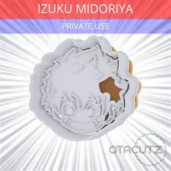Izuku-Midoriya~PRIVATE_USE_CULTS3D@OTACUTZ.gif Izuku Midoriya Cookie Cutter / My Hero Academia