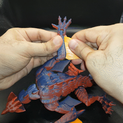 👹 rodan_flexi・ 3D File for 3D printing・Cults