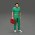 ezgif.com-gif-maker.gif paramedic Standing And Holding first Aid box
