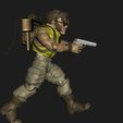 tarma4.gif 3D file Tarma Roving, Metal Slug Action Figure posable Soldier stl 3d・3D print design to download