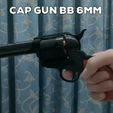 giphy-1.gif STL-Datei Revolver Colt SAA Peacemaker Voll funktionsfähig Cap Gun BB 6mm Maßstab 1:1・3D-druckbares Modell zum Herunterladen