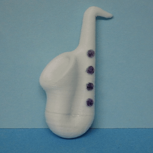 Télécharger fichier STL gratuit Saxophone USB OTG Essentielb 16GB