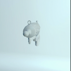 valorant-pistol-Raygun-MP4.gif OBJ file VALORANT CLASSIC GRAVITATIONAL URANIUM NEUROBLASTER・Design to download and 3D print