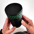 1000704982.mp4 Secret safe in the shape of a glass with alphabetical combination - Hidden container for money or jewelry
