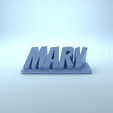 Mary_Super.gif Mary 3D Nametag - 5 Fonts