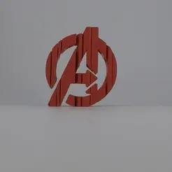 Avengers.gif STL file Text Flip, Avengers・3D printer model to download