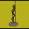 Pole Dancer.gif Fichier STL Danseur Polonais・Modèle pour imprimante 3D à télécharger