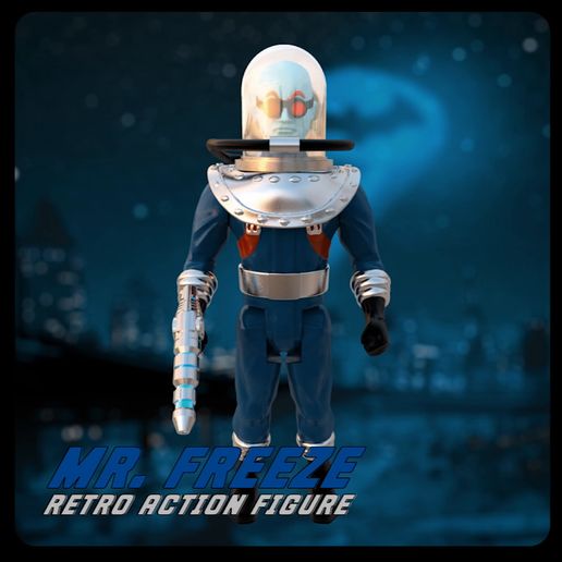 FREZE-PRMEIER.mp4 MR FREEZE RETRO ACTION FIGURE