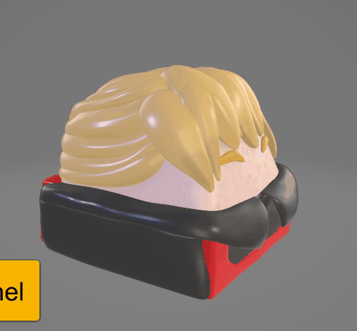 Rachel.gif Tower of God keycaps - mechanical keyboard