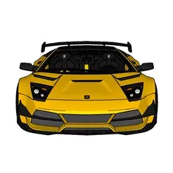 Lamborghini-Murcielago-LP640-tuned.gif Fichier STL Lamborghini Murcielago LP640.・Objet pour impression 3D à télécharger