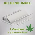 Keulenkumpel-Vorschaubild-new-upload-2022-11-24.gif Buddy - Leaf & filter holder - Building pad with tamper - 420 - Joint - Smoking