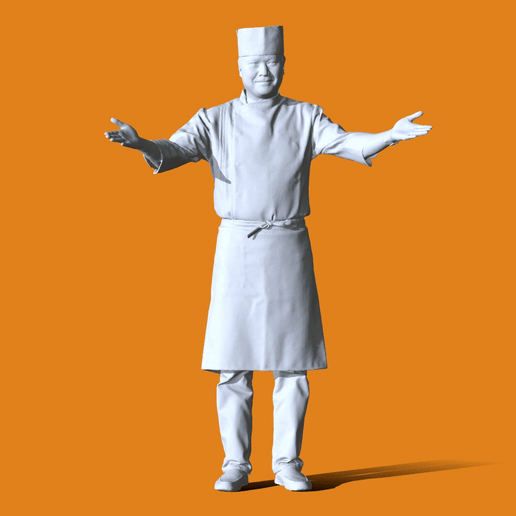 Miniature Pose People #126 3D model