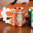 GIFF-1-2.gif STL file Viking and big Viking beer mug・3D printer design to download
